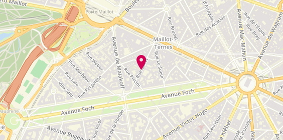 Plan de IFERGAN Ronald, 17Ter Rue Duret, 75116 Paris
