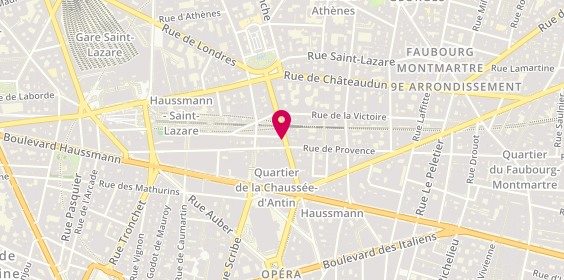 Plan de Jale Gigi, 35 Rue de la Chau. d'Antin, 75009 Paris