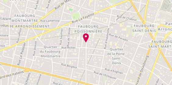 Plan de Elijah Boutique, 51 Rue du faubourg Poissonniere, 75009 Paris