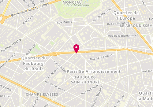 Plan de Replay Box, 161 Boulevard Haussmann, 75008 Paris