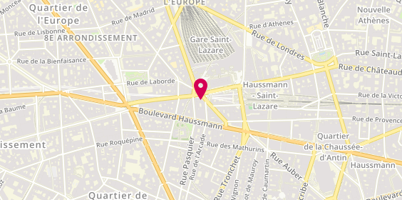 Plan de Loding, 11 Rue de Rome, 75008 Paris