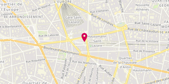 Plan de André, 11 Rue du Havre, 75008 Paris