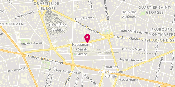 Plan de Jean Marc Philippe, 95 Rue Saint-Lazare, 75009 Paris