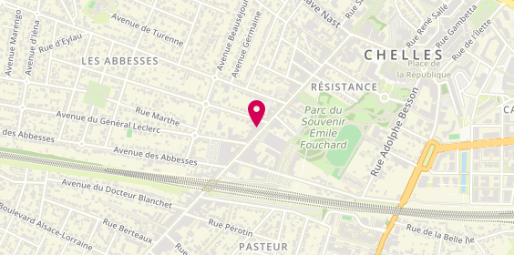 Plan de Vêtements Rémy, 46 Bis avenue de la Résistance, 77500 Chelles