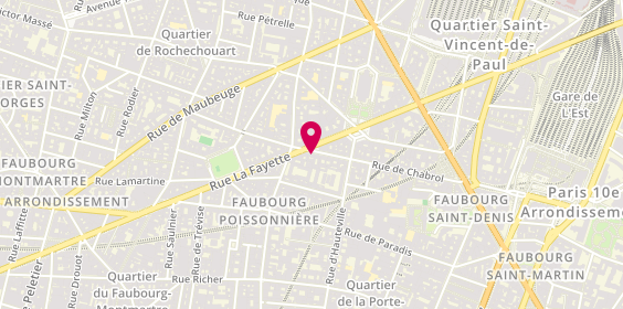 Plan de John Foster, Métro Poissonnière
71 Rue de Chabrol, 75010 Paris