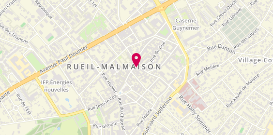Plan de Sergent Major, 1 Bis Rue Paul Vaillant Couturier, 92500 Rueil-Malmaison