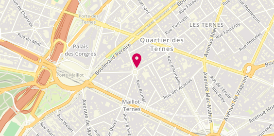 Plan de Depot Vente St Ferdinand, 28 Place Saint Ferdinand, 75017 Paris