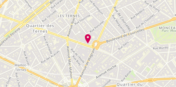 Plan de Devred, 4 avenue des Ternes, 75017 Paris
