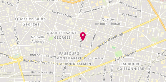 Plan de Veja, 20 Rue Milton, 75009 Paris