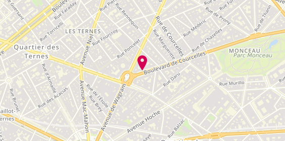 Plan de Du Pareil au même, 128 Boulevard de Courcelles, 75017 Paris