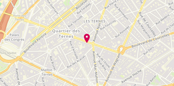 Plan de Ikks, 43 Avenue Ternes, 75017 Paris