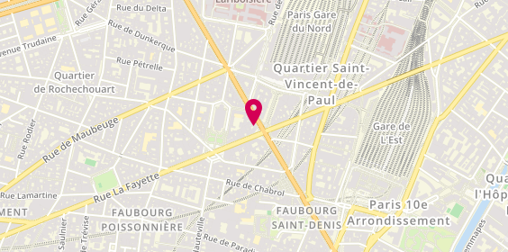 Plan de Bee'shoes, 127 Rue la Fayette, 75010 Paris