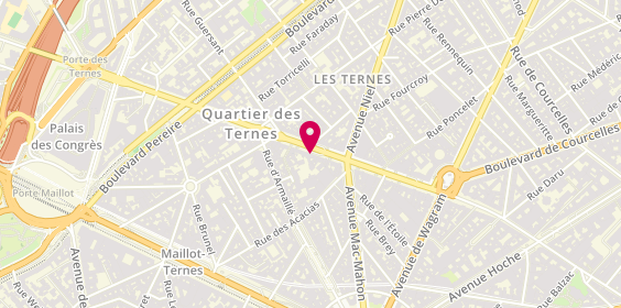 Plan de Liu Jo, 49 avenue des Ternes, 75017 Paris