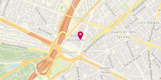 Plan de Finsbury, Palais des Congrès
2 Place de la Prte Maillot, 75017 Paris