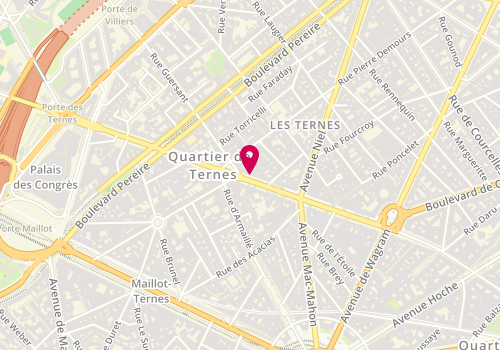 Plan de ZAPA Paris Ternes, 56 avenue des Ternes, 75017 Paris
