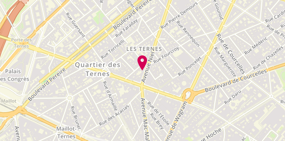 Plan de Le Coin des Marques, 7 avenue Niel, 75017 Paris