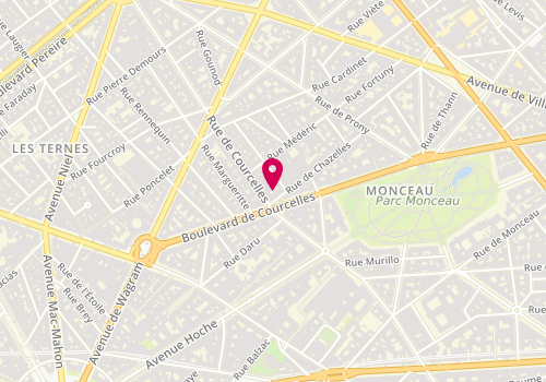 Plan de Emling, 96 Rue de Courcelles, 75017 Paris