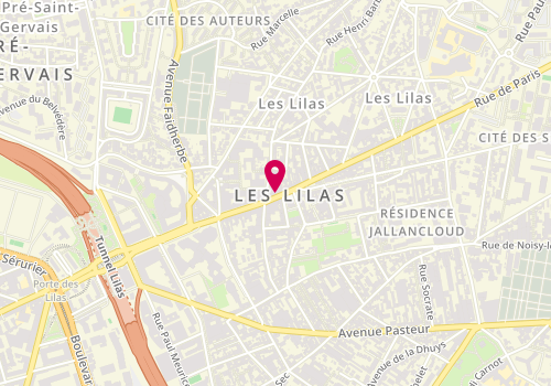 Plan de Romy, 111 Rue de Paris, 93260 Les Lilas