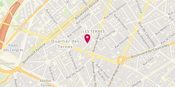 Plan de Malfroid Chausseur, 7 Rue Villebois-Mareuil, 75017 Paris
