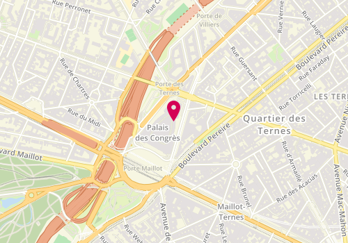 Plan de Bexley Paris - Palais, 2 Place de la Pte Maillot, 75017 Paris