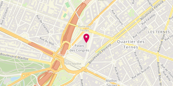 Plan de Bexley Paris - Palais, 2 Place de la Prte Maillot, 75017 Paris