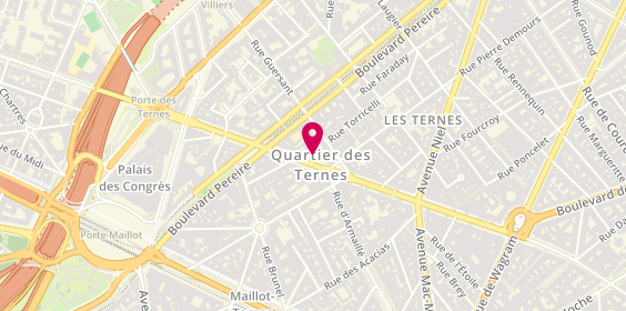 Plan de Weatherproof RD, 70 Avenue des Ternes, 75017 Paris