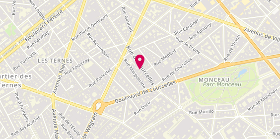 Plan de Chatelles, 91 Rue de Courcelles, 75017 Paris