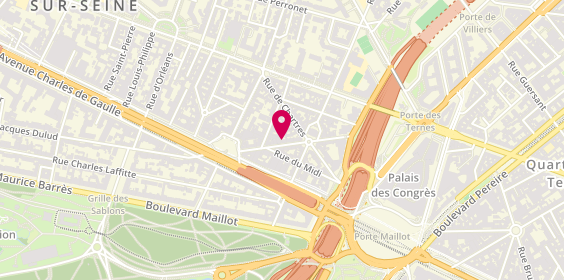 Plan de Maxandre, 42 Rue de Sablonville, 92200 Neuilly-sur-Seine
