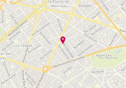 Plan de Guerich And U, 97 Rue de Courcelles, 75017 Paris