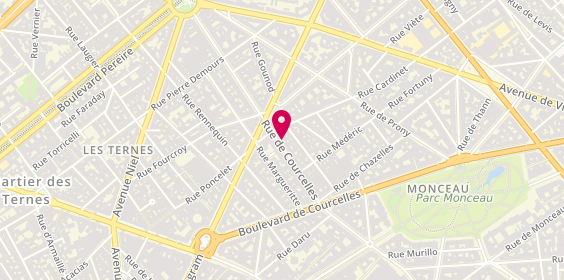 Plan de Berenice, 126 Rue de Courcelles, 75017 Paris