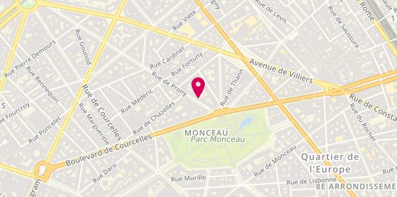 Plan de Ellanoa, 10 Rue de Prony, 75017 Paris