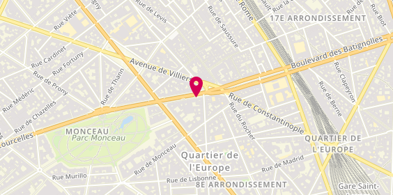 Plan de Gentlemen's Club, 17 Boulevard de Courcelles, 75008 Paris