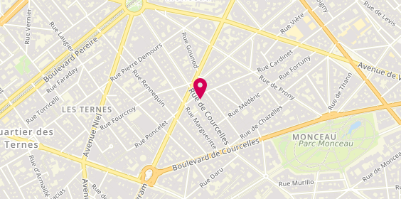 Plan de Mazel, 128 Rue de Courcelles, 75017 Paris