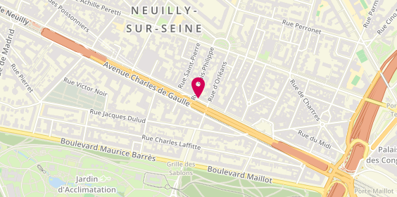 Plan de Promod, 66 Avenue Charles de Gaulle, 92200 Neuilly-sur-Seine