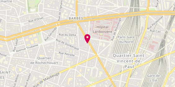 Plan de Adymel, 137 Boulevard de Magenta, 75010 Paris