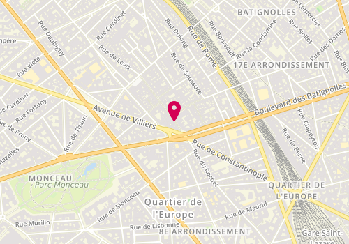 Plan de Du Pareil au Même, 11 rue de Lévis, 75017 Paris