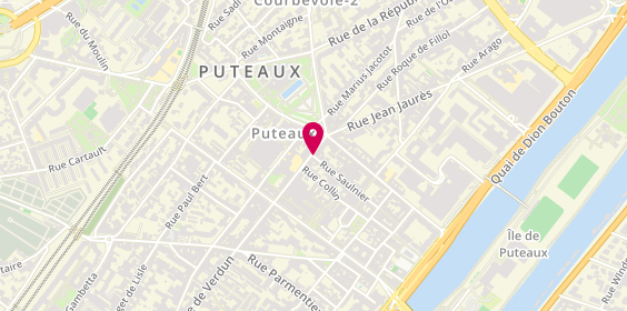 Plan de Elysa, 105 Rue Jean Jaurès, 92800 Puteaux