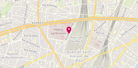 Plan de Jennyfer, 112 Rue de Maubeuge, 75010 Paris