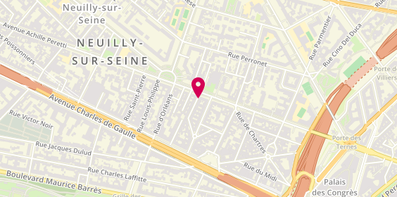 Plan de Sergent Major, 18 Rue Angélique Vérien, 92200 Neuilly-sur-Seine