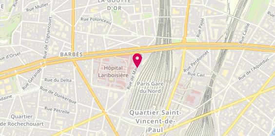 Plan de Idées Banco, 112 Rue de Maubeuge, 75010 Paris