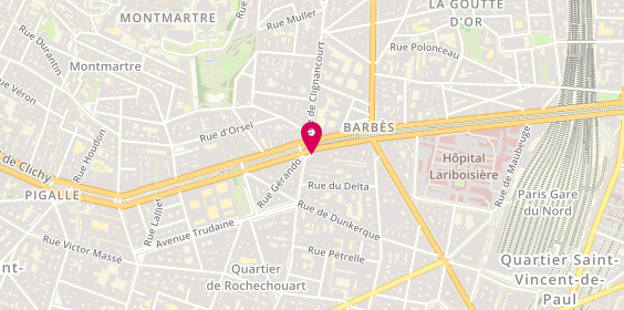 Plan de Guerrisol, 21 Blvd Marguerite de Rochechouart, 75009 Paris
