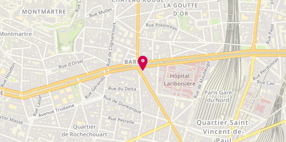 Plan de Steeve, 168 Boulevard de Magenta, 75010 Paris