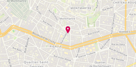 Plan de Ba&Sh, 1 Bis Rue des Abbesses, 75018 Paris