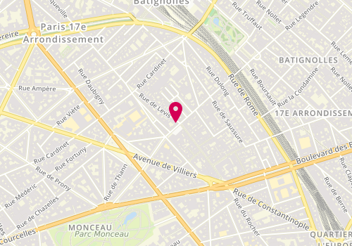 Plan de Etam Lingerie, 61 Rue de Levis, 75017 Paris