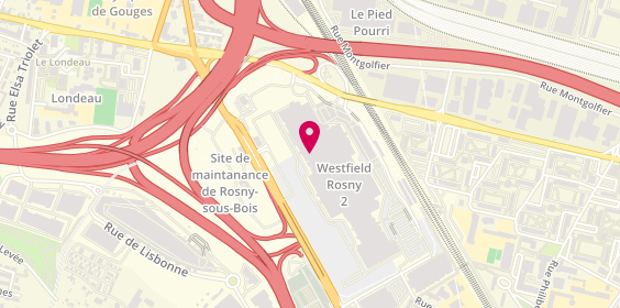 Plan de Armand Thiery Femme, Centre Commercial Rosny 2
avenue du Général de Gaulle, 93117 Rosny-sous-Bois