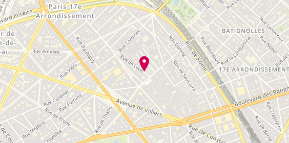 Plan de Lve, 66 Rue Lévis, 75017 Paris
