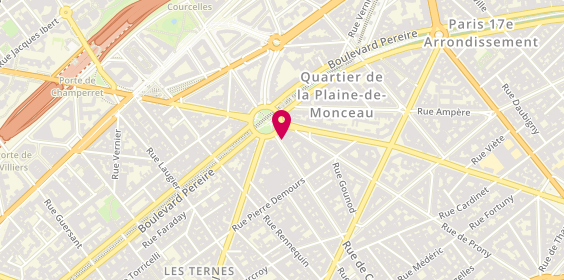 Plan de Bon Point, 184 Rue de Courcelles, 75017 Paris