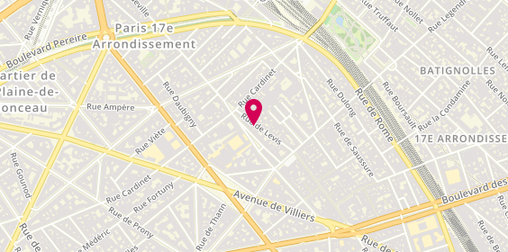 Plan de Les Enfants de Berthier, 83 rue de Lévis, 75017 Paris