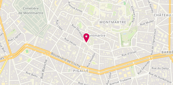 Plan de Faguo, 22 Rue des Abbesses, 75018 Paris