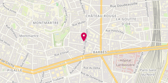 Plan de Mil Mode, 15 Rue de Clignancourt, 75018 Paris